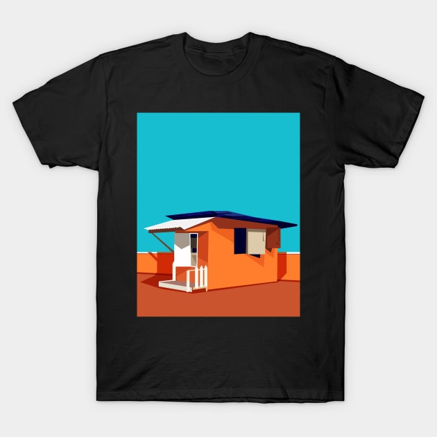 Caribbean Vendor T-Shirt by nicholashugginsdesign